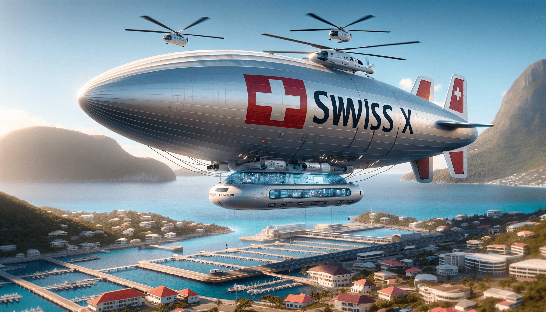 SWISSX AirLander Hospital Ship S-NFT